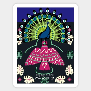 The Peacock Sticker